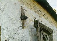 Soignies (Hoves). Logis en bauge. Etat 1987